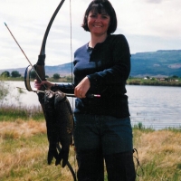 Susan Brezonick Colorado carp fishing